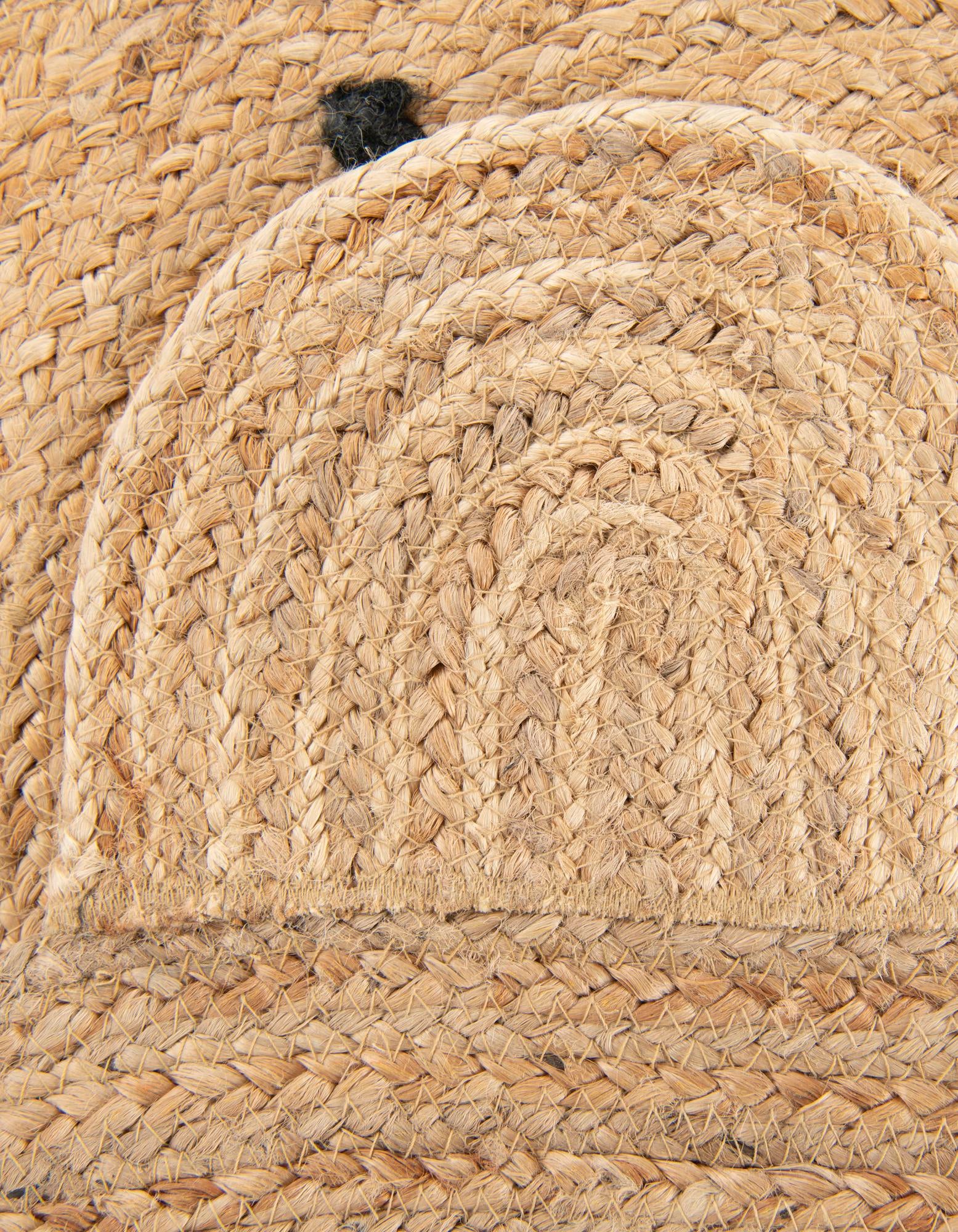 4' 1 x 4' 1 Kids Braided Jute Round Rug