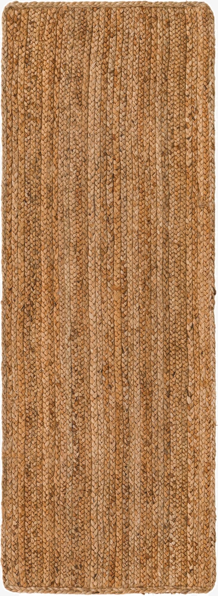 Primary image 2' 6 x 6'  Hand Braided Jute Luxe Runner Rug