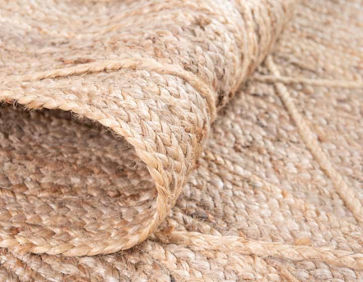2' x 14' 10 Handmade Braided Jute Runner Rug
