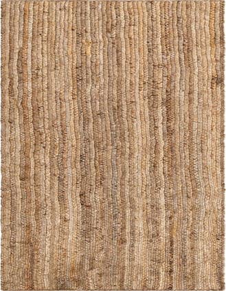 Detail image of 2' 7 x 16' 5  Hand Braided Jute Runner Rug