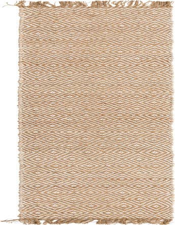 Detail image of 2' 2 x 12'  Hand Woven Braided Jute Runner Rug