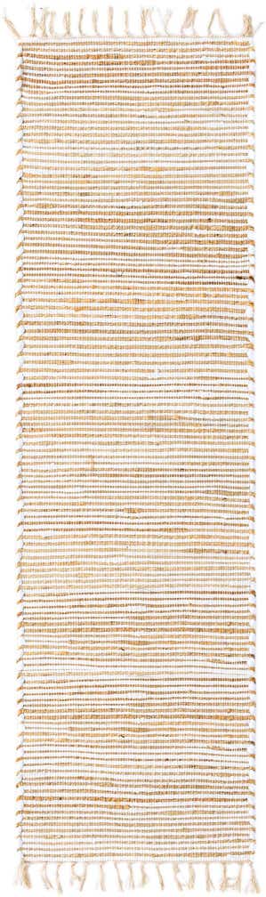 80cm x 305cm Handgewebt Chindi Jute Läufer Teppich