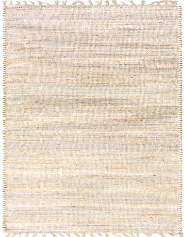Detail image of 2' 11 x 16' 1 Hand Woven Chindi Jute Runner Rug