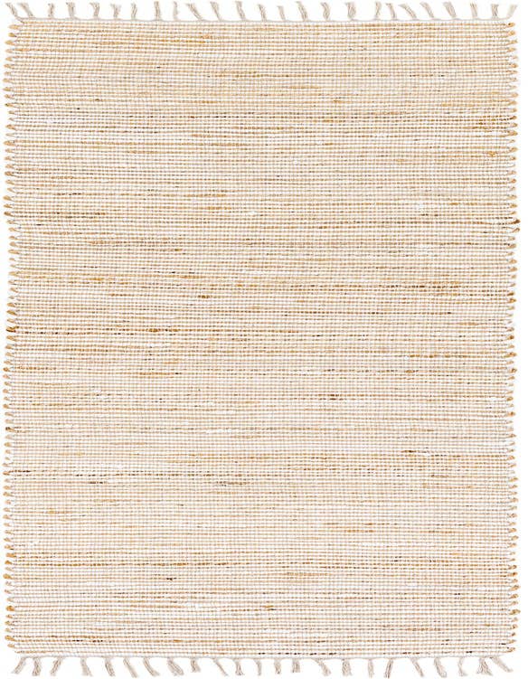 Detail image of 2' 8 x 9' Hand Woven Chindi Jute Runner Rug