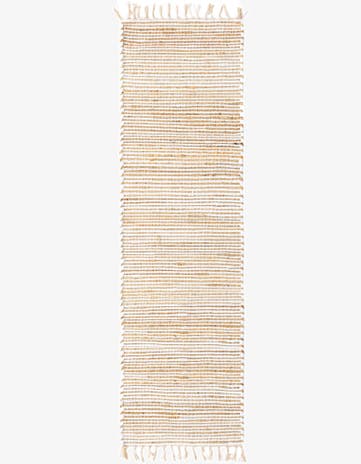 Natural Hand Woven Chindi Jute Runner Rug
