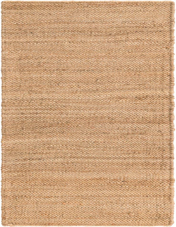Detail image of 2' 7 x 6' 1 Hand Woven Chunky Jute Runner Rug