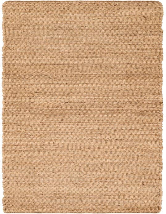 Detail image of 2' 7 x 10' Hand Woven Chunky Jute Runner Rug