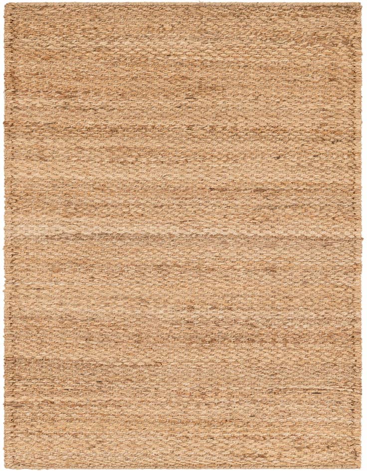Detail image of 2' x 5' 1 Hand Woven Chunky Jute Runner Rug