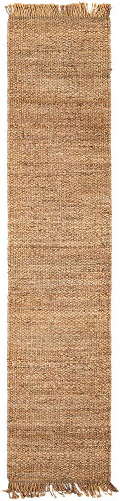 2' 7 x 12' Hand Woven Chunky Jute Runner Rug