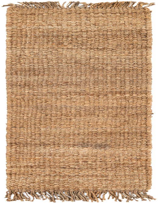 Detail image of 2' x 8' Hand Woven Chunky Jute Runner Rug