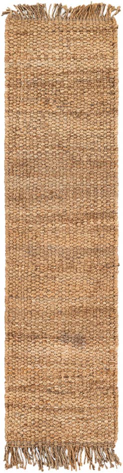 Detail image of 2' x 8' Hand Woven Chunky Jute Runner Rug