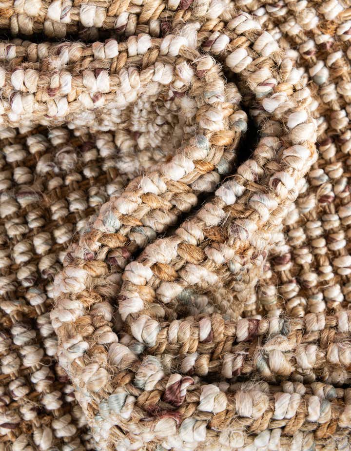 2' 7 x 12' Hand Woven Chunky Jute Runner Rug