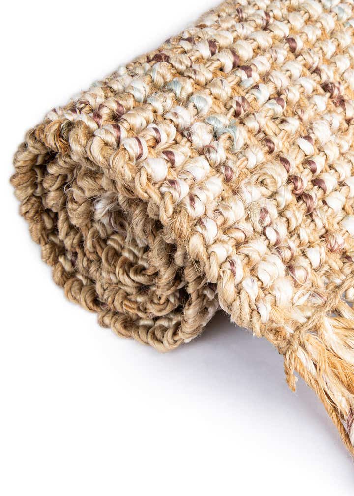 2' x 5' 1 Hand Woven Chunky Jute Runner Rug