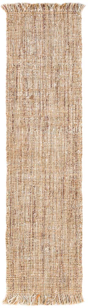 2' 7 x 10' Hand Woven Chunky Jute Runner Rug