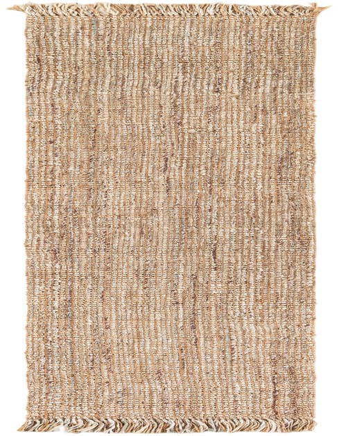 Detail image of 2' 7 x 12' Hand Woven Chunky Jute Runner Rug