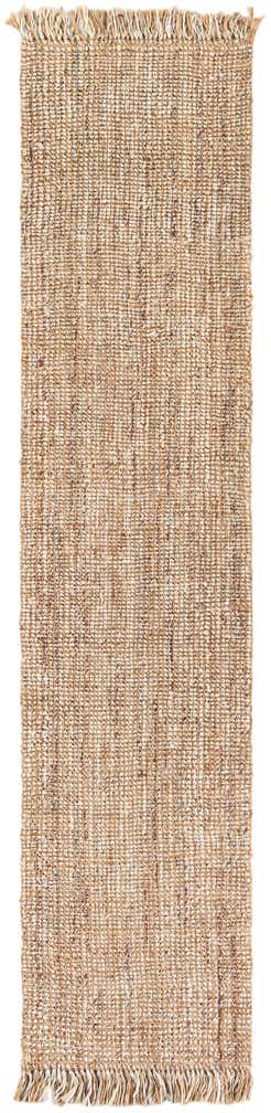 2' 7 x 12' Hand Woven Chunky Jute Runner Rug