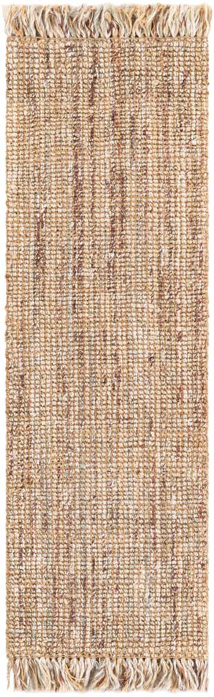 2' x 6' 1 Hand Woven Chunky Jute Runner Rug