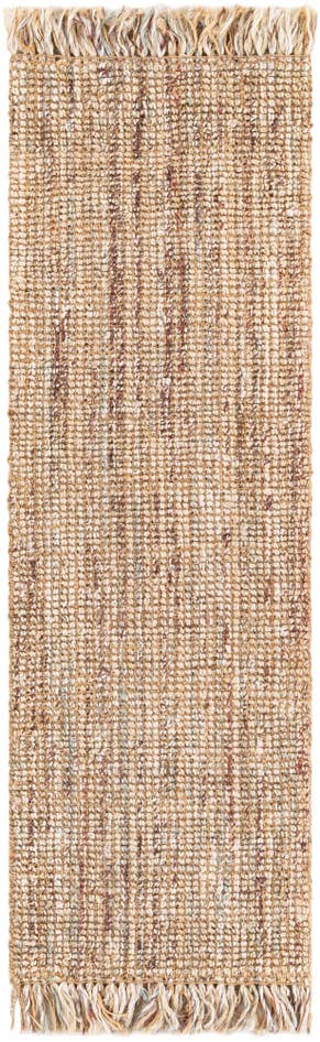 Detail image of 2' x 6' 1 Hand Woven Chunky Jute Runner Rug