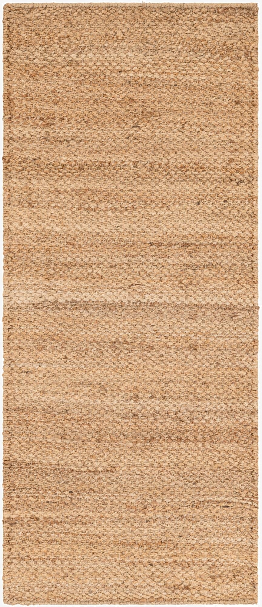 Primary image 2' x 5' 1  Hand Woven Chunky Jute Runner Rug