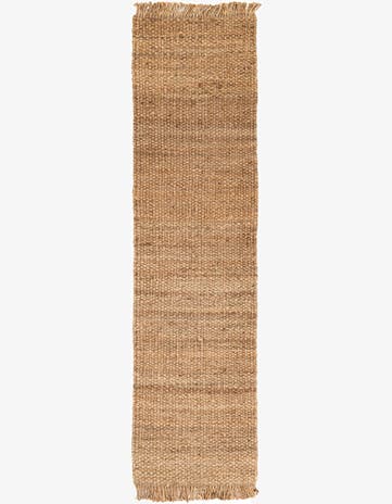 Natural Hand Woven Chunky Jute Runner Rug