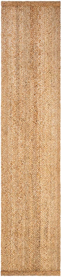 Detail image of 2' 7 x 12' Handmade Heirloom Braided Jute Runner Rug