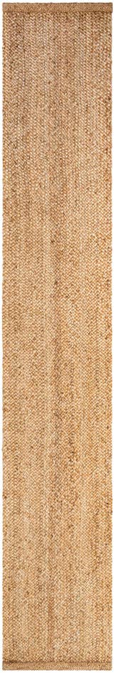 Detail image of 2' 7 x 16' 5 Handmade Heirloom Braided Jute Runner Rug