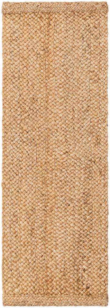 2' x 6' 1 Handmade Heirloom Braided Jute Runner Rug