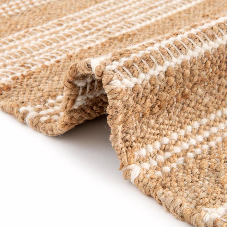 Detail image of 2' x 8' Hand Woven Lariat Runner Rug
