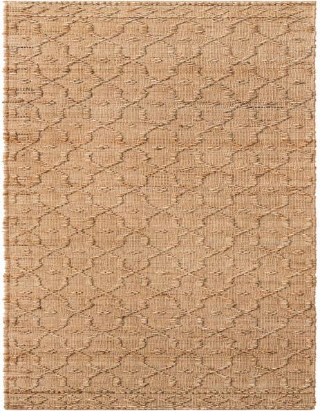 Detail image of 2' 7 x 12' Hand Woven Larsa Jute Runner Rug