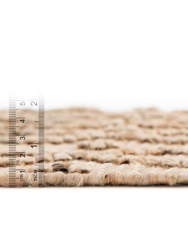 2' x 8' Hand Woven Larsa Jute Runner Rug