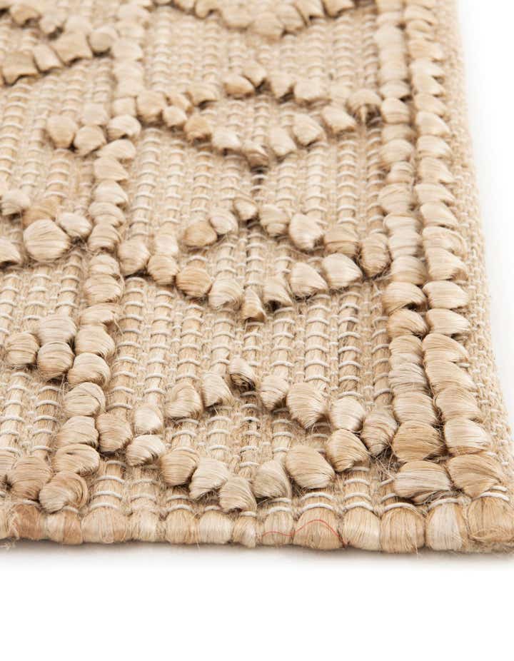 2' x 8' Hand Woven Larsa Jute Runner Rug