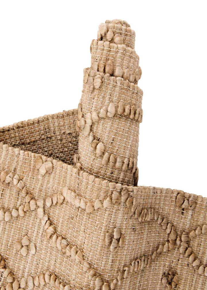 2' x 8' Hand Woven Larsa Jute Runner Rug