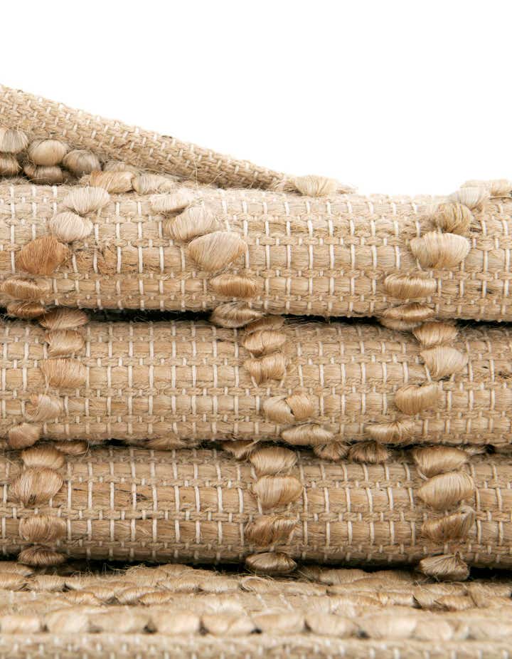 2' x 8' Hand Woven Larsa Jute Runner Rug