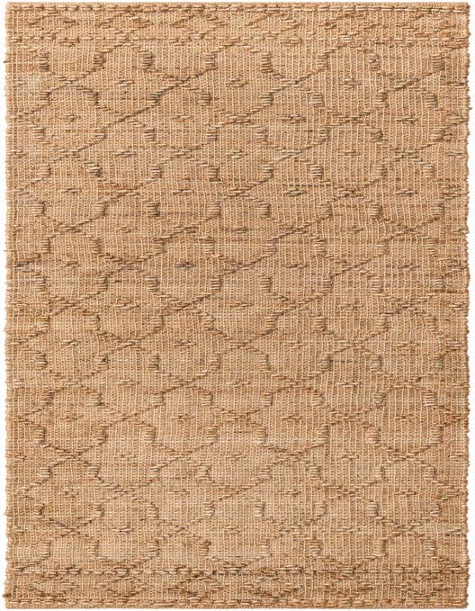 Detail image of 2' x 8' Hand Woven Larsa Jute Runner Rug