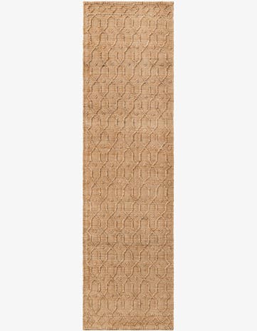 Natural Hand Woven Larsa Jute Runner Rug