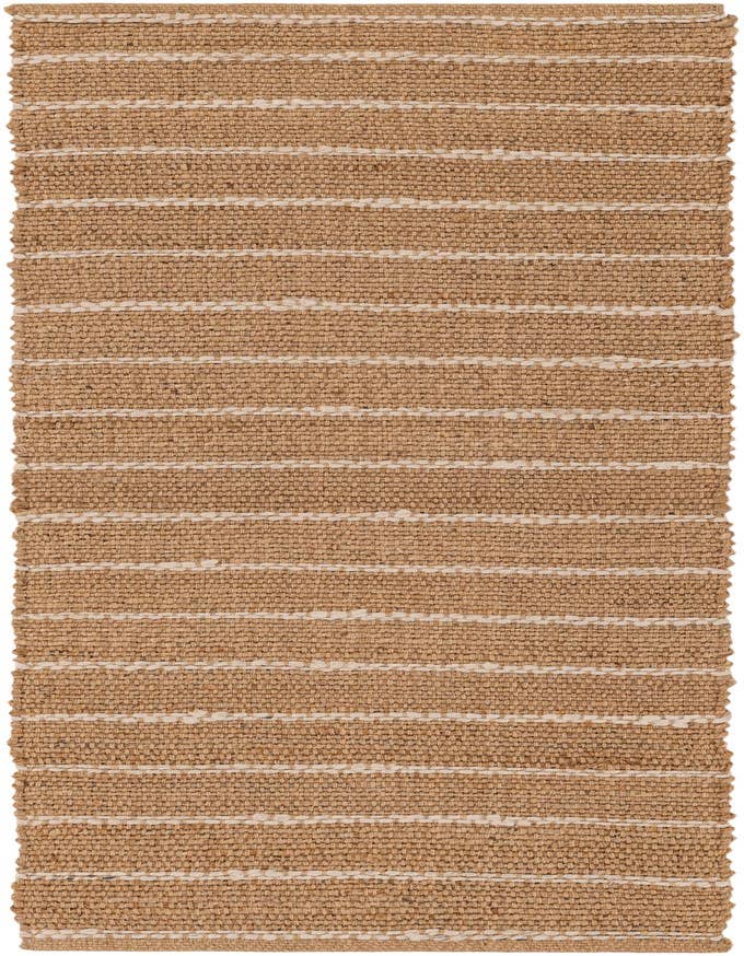 Detail image of 2' x 6' 1 Hand Braided Laurel Handwoven Jute Runner Rug