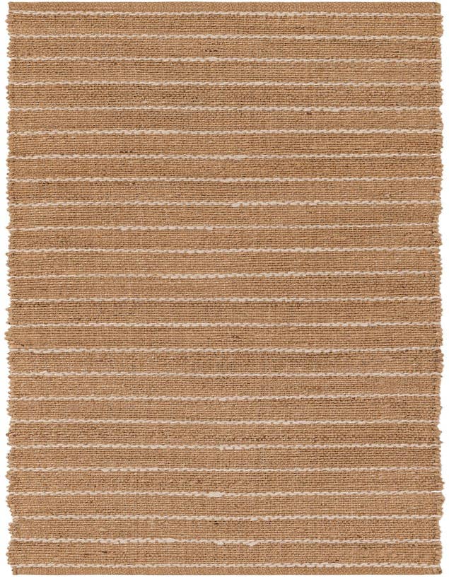 Detail image of 2' 7 x 8' Hand Braided Laurel Handwoven Jute Runner Rug