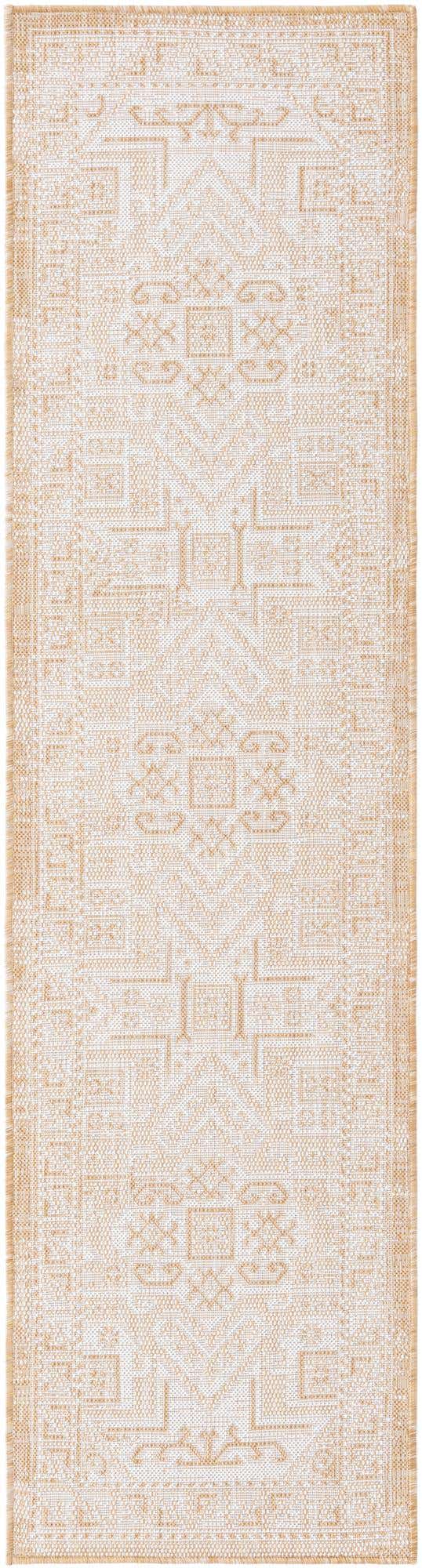 2' x 8' Easy-Clean Aztec Indoor / Outdoor Runner Rug
