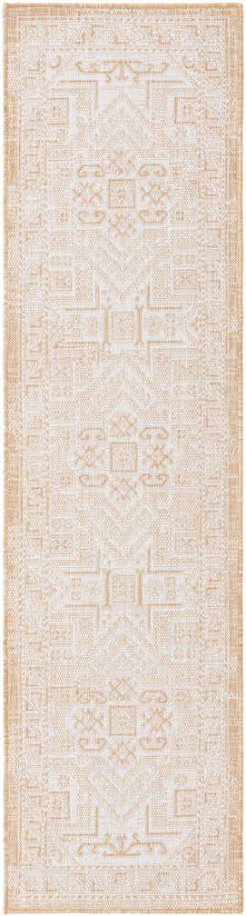 2' x 8' Easy-Clean Aztec Indoor / Outdoor Runner Rug