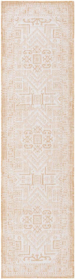Detail image of 2' x 8' Easy-Clean Aztec Indoor / Outdoor Runner Rug