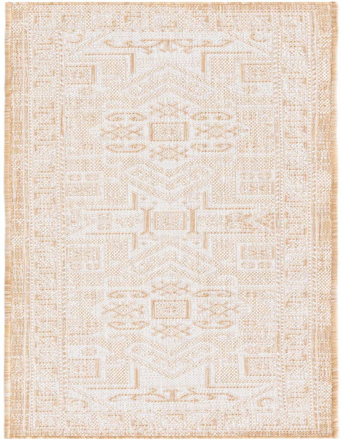 Detail image of 2' x 6' Easy-Clean Aztec Indoor / Outdoor Runner Rug