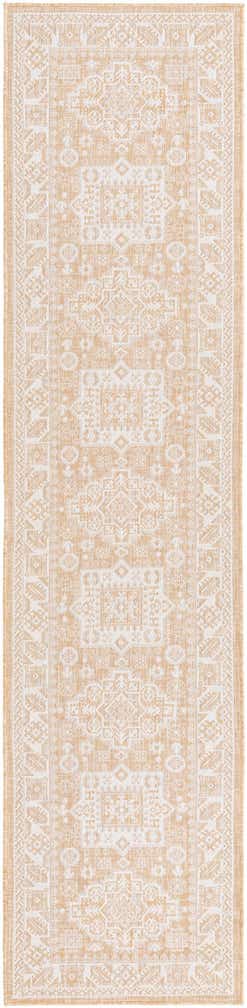 2' 7 x 12' Easy-Clean Aztec Indoor / Outdoor Runner Rug