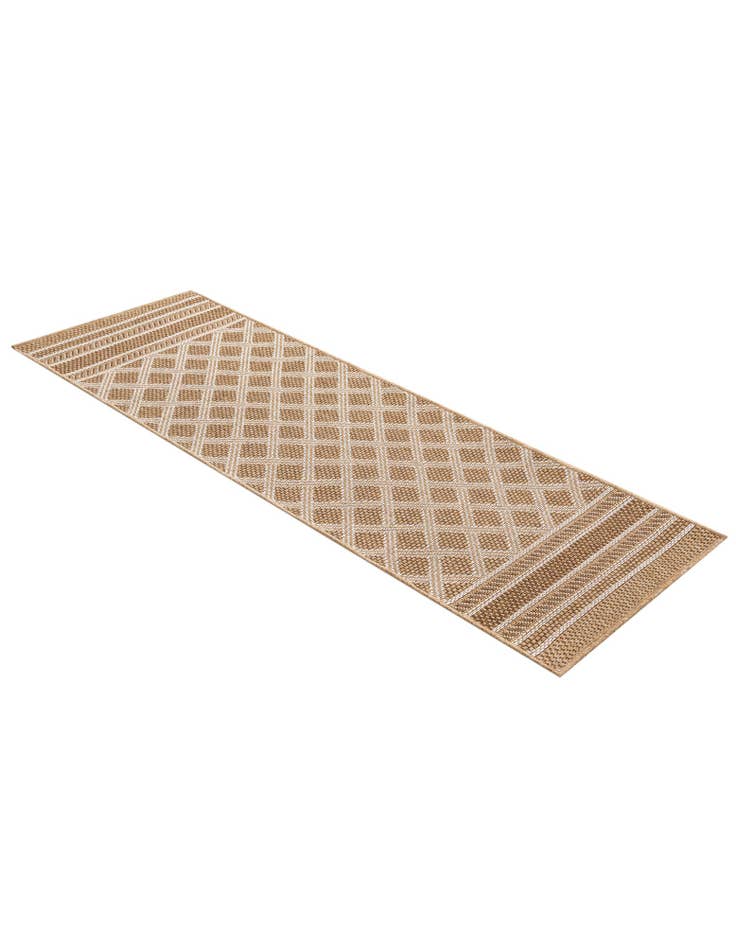 Detail image of 2' x 6' 1 Washable Lattice Indoor / Outdoor Runner Rug