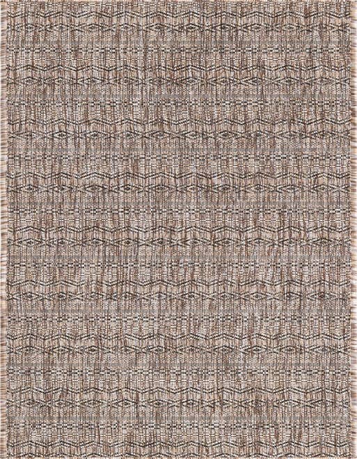 Detail image of 2' x 8' Easy-Clean Ribbon Indoor / Outdoor Runner Rug