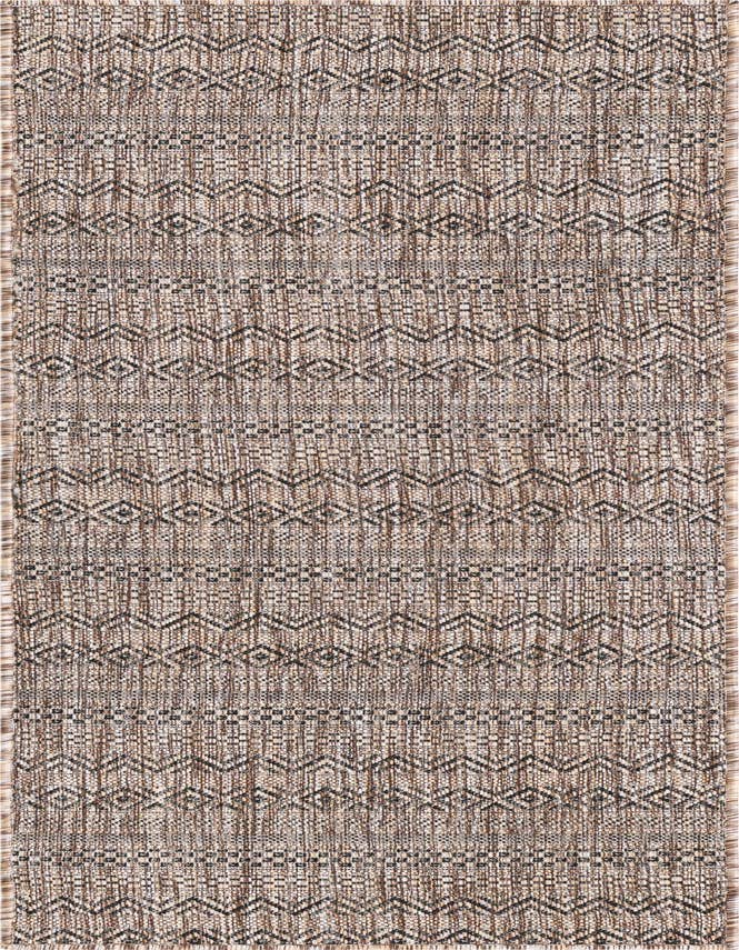 Detail image of 2' x 6' Easy-Clean Ribbon Indoor / Outdoor Runner Rug