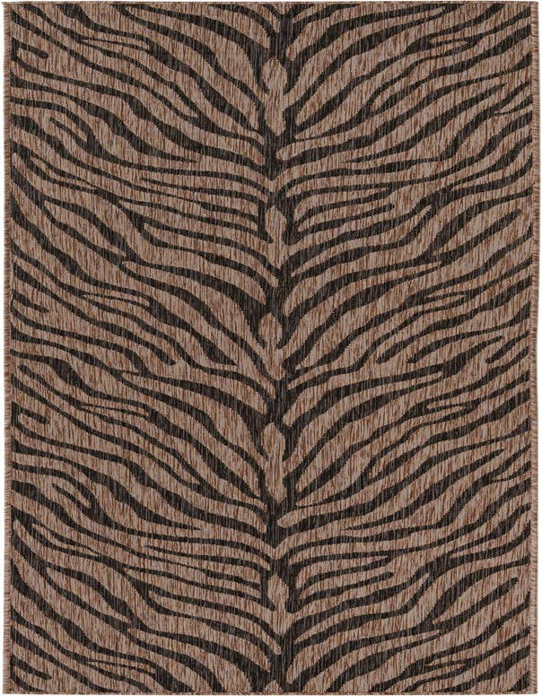 Detail image of 3' x 10' Easy-Clean Safari Indoor / Outdoor Runner Rug
