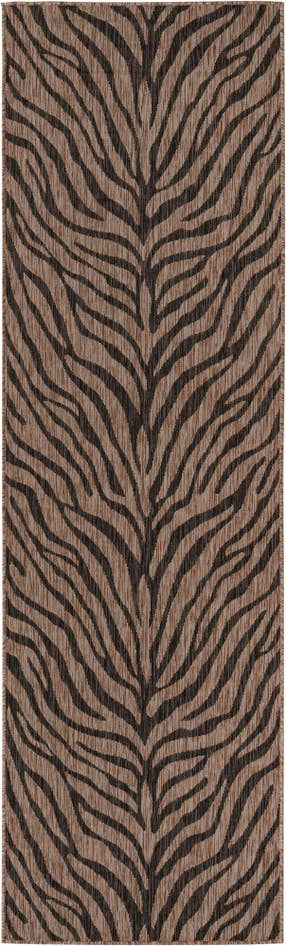 Detail image of 3' x 10' Easy-Clean Safari Indoor / Outdoor Runner Rug