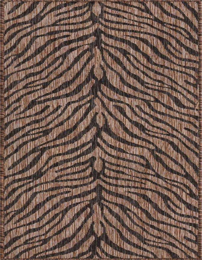 Detail image of 2' x 6' Easy-Clean Safari Indoor / Outdoor Runner Rug