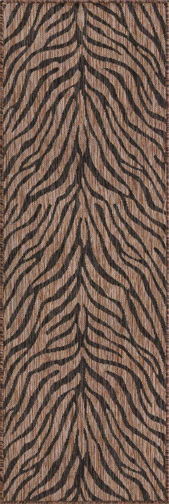 2' x 6' Easy-Clean Safari Indoor / Outdoor Runner Rug