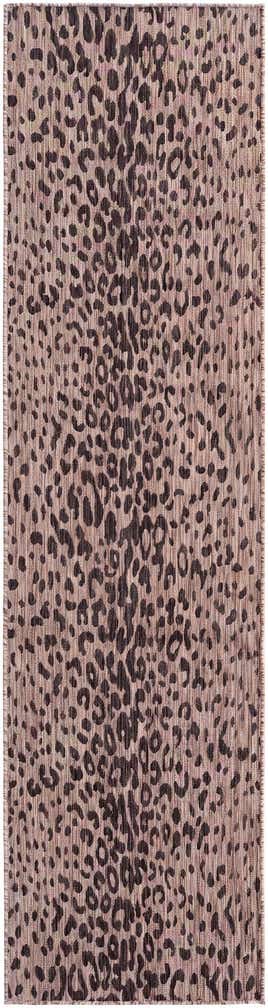 2' 7 x 10' Easy-Clean Safari Indoor / Outdoor Runner Rug